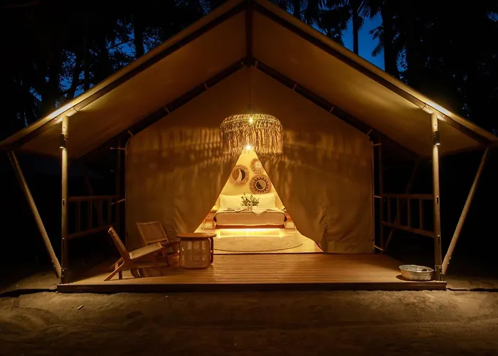 ホテル Beachfront Glamping - Escape In Nature